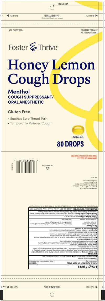 Foster And Thrive Honey Lemon 80ct Cough Drops (Foster And Thrive Honey Lemon 80ct Cough Drops)